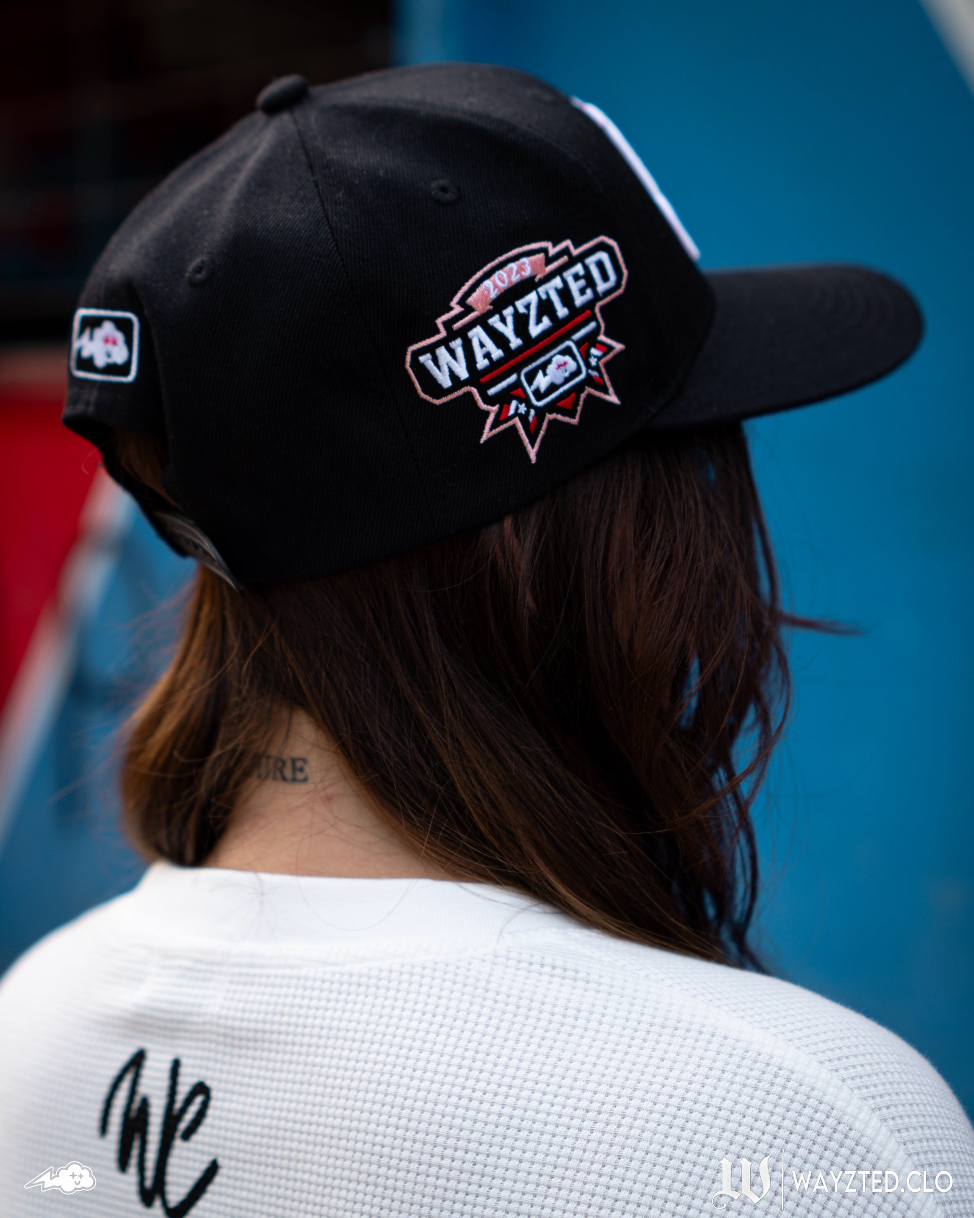 "BLACKOUT ROSES" hat